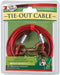 Four Paws Walk-About Tie-Out Cable Medium Weight for Dogs up to 50 lbs