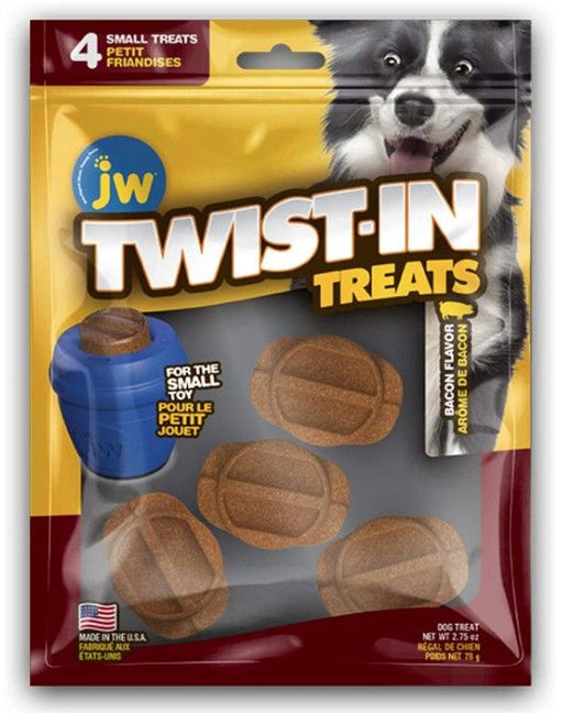 JW Pet Bacon Flavor Twist-In Treat Refills Small