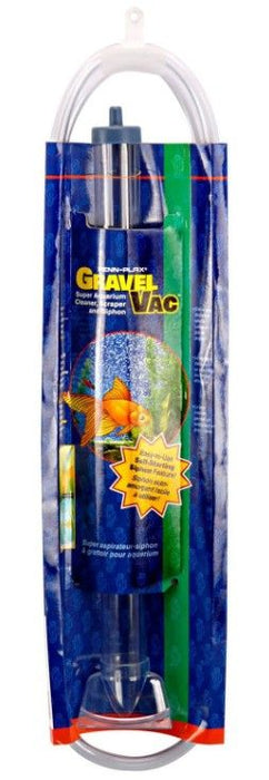 Penn Plax Gravel-Vac Aquarium Gravel Cleaner 24" Cylinder with 96" Hose