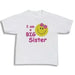 Big Sister Smiley Face Tee Shirt - 2 and 4 by Giftscircle - Giftscircle