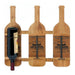 Bourdeaux Wood Wall-Mounted Wine Rack - Giftscircle