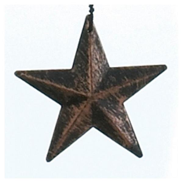 Bronze Wind Chimes with Stars and Bells - 34 inches - Giftscircle