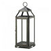 Brushed Pewter Candle Lantern - 16 inches - Giftscircle