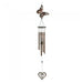 Butterfly and Heart Wind Chimes - 31.5 inches - Giftscircle