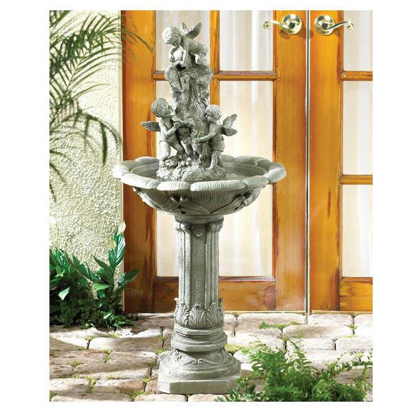 Cherubs Garden Fountain - Giftscircle