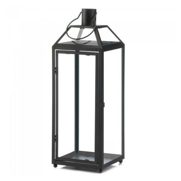 Classic Metal Candle Lantern - 21.5 inches - Giftscircle