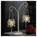 Crystal Drops Double Hanging Candle Holder - Giftscircle