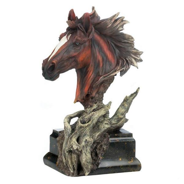 Driftwood Stallion Sculpture - Giftscircle