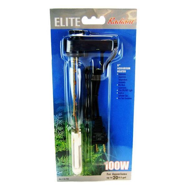 Elite Radiant Aquarium Heater - 100 Watts (8" Long) - Giftscircle