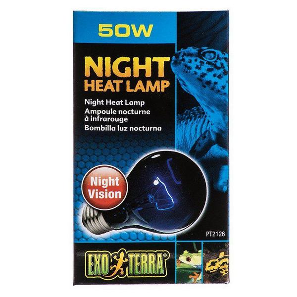 Exo-Terra Night Heat Lamp - 50 Watts - A19 - Giftscircle