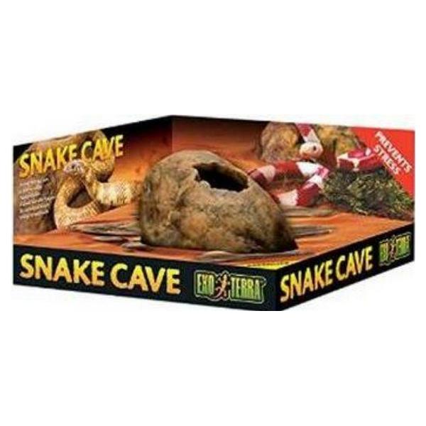 Exo Terra Snake Cave - Small (6.2"L x 4.5"W x 2.8"H) - Giftscircle