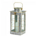 Farmhouse Galvanized Metal Candle Lantern - 14 inches - Giftscircle