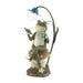 Frog Reading on Mushroom Solar Garden Light - Giftscircle