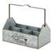 Galvanized Metal Wine Bottle Caddy - Giftscircle