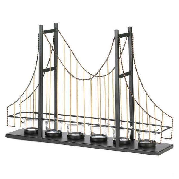 Golden Gate Bridge Wire Candle Holder - Giftscircle