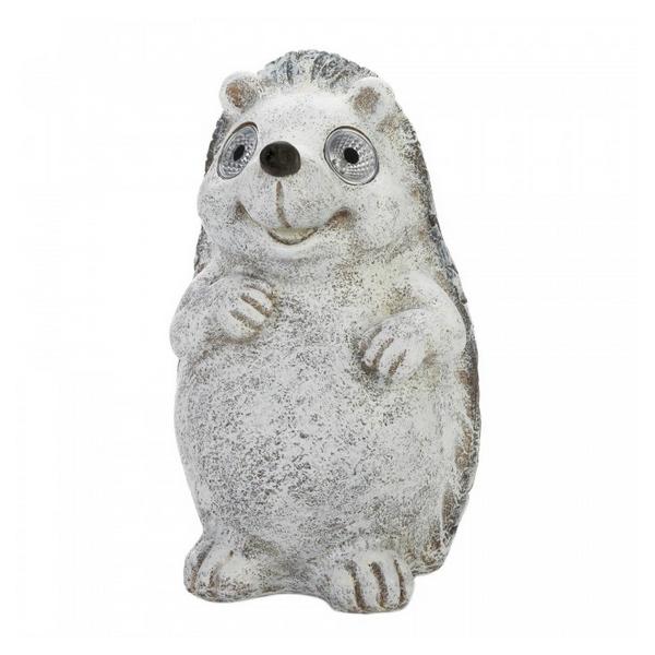 Hedgehog Garden Statue with Solar Light-Up Eyes - Giftscircle