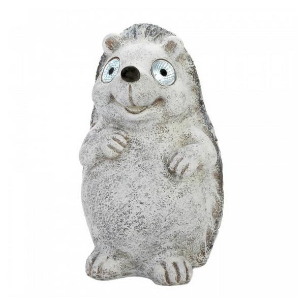 Hedgehog Garden Statue with Solar Light-Up Eyes - Giftscircle