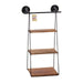 Industrial Style Hanging Wall Shelf Unit - Giftscircle