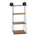 Industrial Style Hanging Wall Shelf Unit - Giftscircle