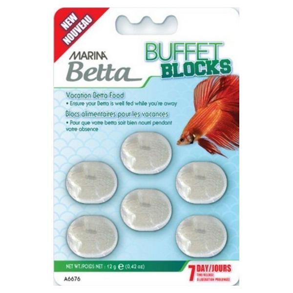 Marina Betta Buffet Blocks 7 Day Vacation Food - 0.42 oz - Giftscircle