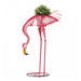 Metal Flamingo Planter - Head Down - Giftscircle