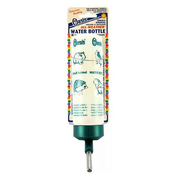 Oasis All Weather Small Animal Water Bottle - 8 oz - Giftscircle