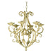 Old World Wrought Iron Candle Chandelier - Giftscircle