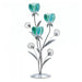 Peacock Bloom Candle Holder - Triple - Giftscircle