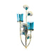 Peacock Feathers Candle Wall Sconce - Giftscircle