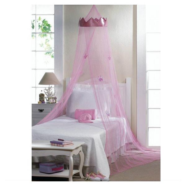 Pink Princess Crown Bed Canopy - Giftscircle