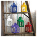 Railroad-Style Candle Lantern - Green - Giftscircle