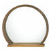 Round Wood Mirror with Shelf - Giftscircle