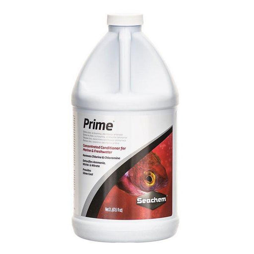 Seachem Prime Water Conditioner F/W &S/W - 2 Liters (67.6 oz) - Giftscircle