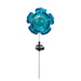 Solar Lighted Garden Stake - Blue Flower - Giftscircle