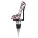 Sparkly High Heel Shoe Wine Bottle Stopper - Giftscircle