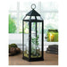 Tall Black Modern Candle Lantern - 25 inches - Giftscircle