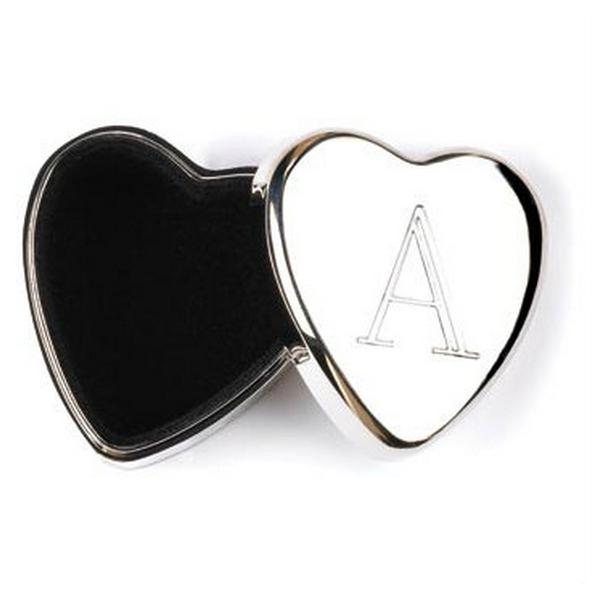 Velvet-Lined Monogram Heart Boxes (72) - Giftscircle