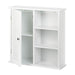 Wall Cabinet with Open Shelves - Giftscircle