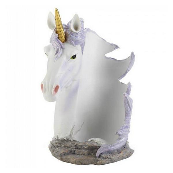 White Unicorn Wine Bottle Holder - Giftscircle