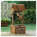 Wood Wishing Well Garden Fountain - Giftscircle